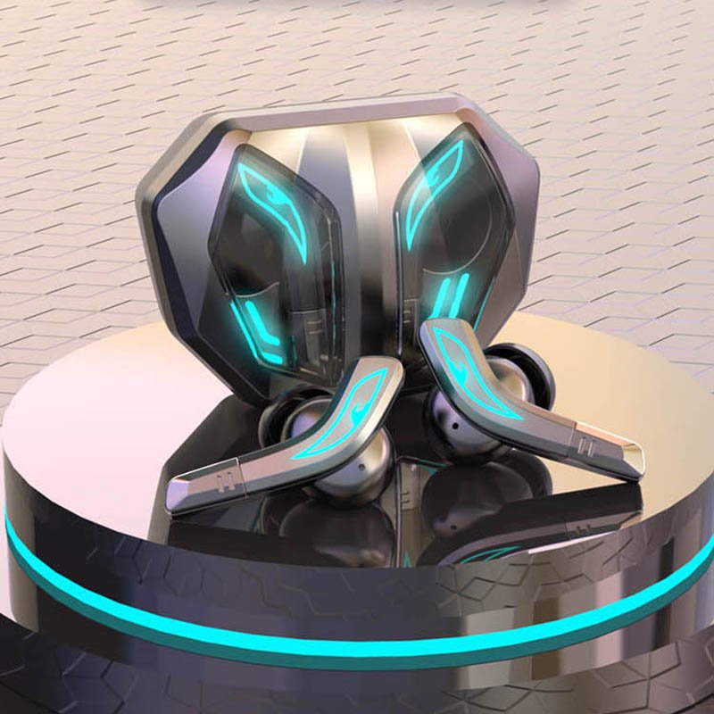 Hot Selling 2024 Gaming Headset MD158 Noise Cancelling Headphones TWS Wireless Double Code Earbuds Earphone