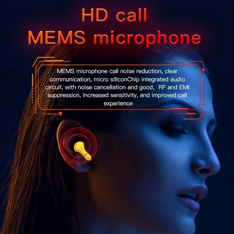 In stock R05 in ear Gamer BT Earphones Earbuds TWS Wireless Colorful Low Delay Sports headsets and headphones With High Battery