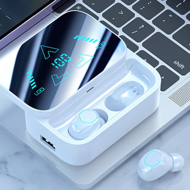 M48 Sports Waterproof Earbuds HiFi Music Earphone Noise Cancelling HD Call Wireless Earbuds