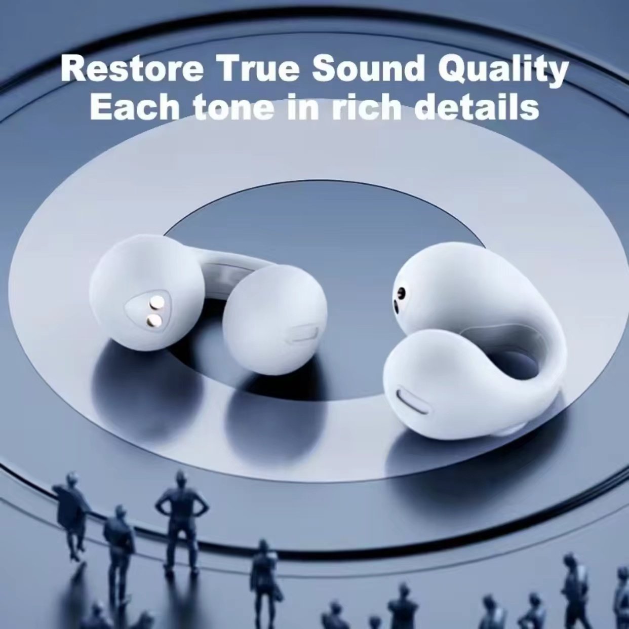 tws earphone smart ear buds in-ear earhooks wireless tws headphone earphones for smart phone A01