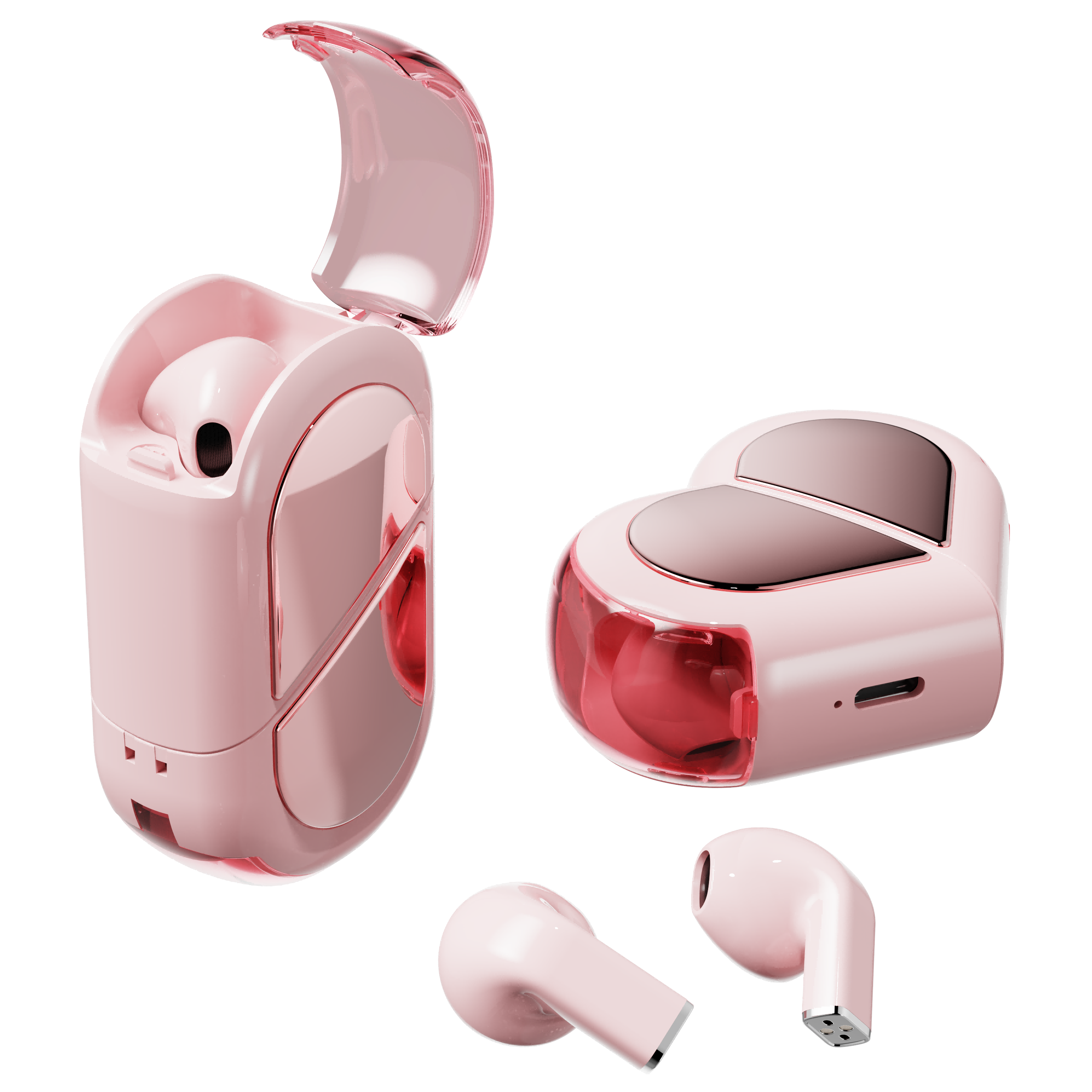 TWS Earbuds 2024 Noise Cancellation Waterproof And Sweat Resistant Earphones Low Power Consumption Headphones