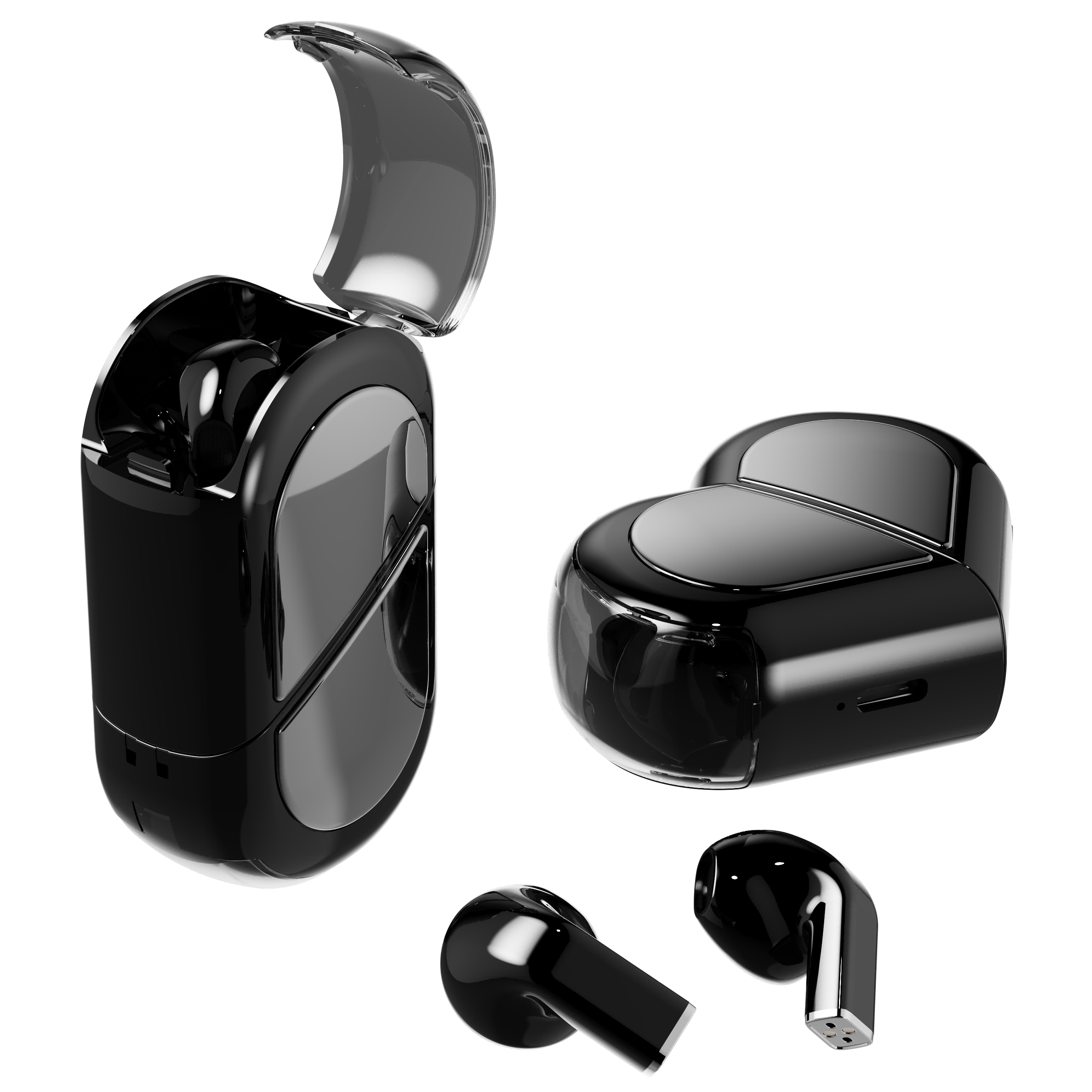 TWS Earbuds 2024 Noise Cancellation Waterproof And Sweat Resistant Earphones Low Power Consumption Headphones