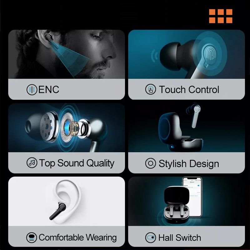 Smart Language Translation Earbuds Instant Translator Device Earphones Compact Wireless Headset With 144 Languages