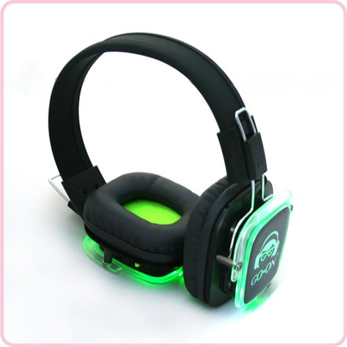 3D Surround LED Wireless Silent Disco Headphone Earphone Headset for Events Organization Activity Organization Dance Party