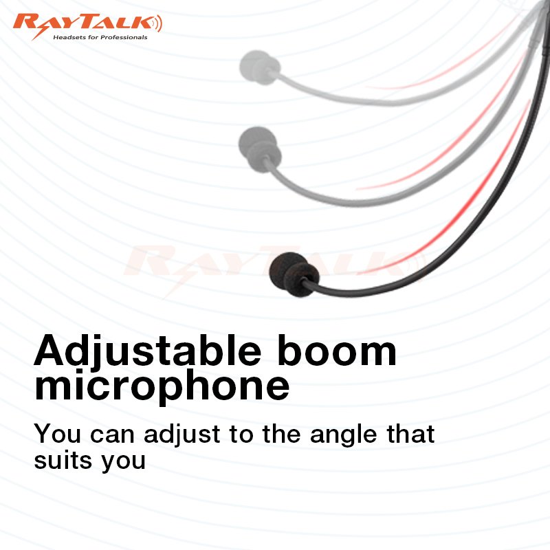 Raytalk Neckband Earphones In-Ear Earbuds Headset light weight Aviation Headset For Student Pilot training