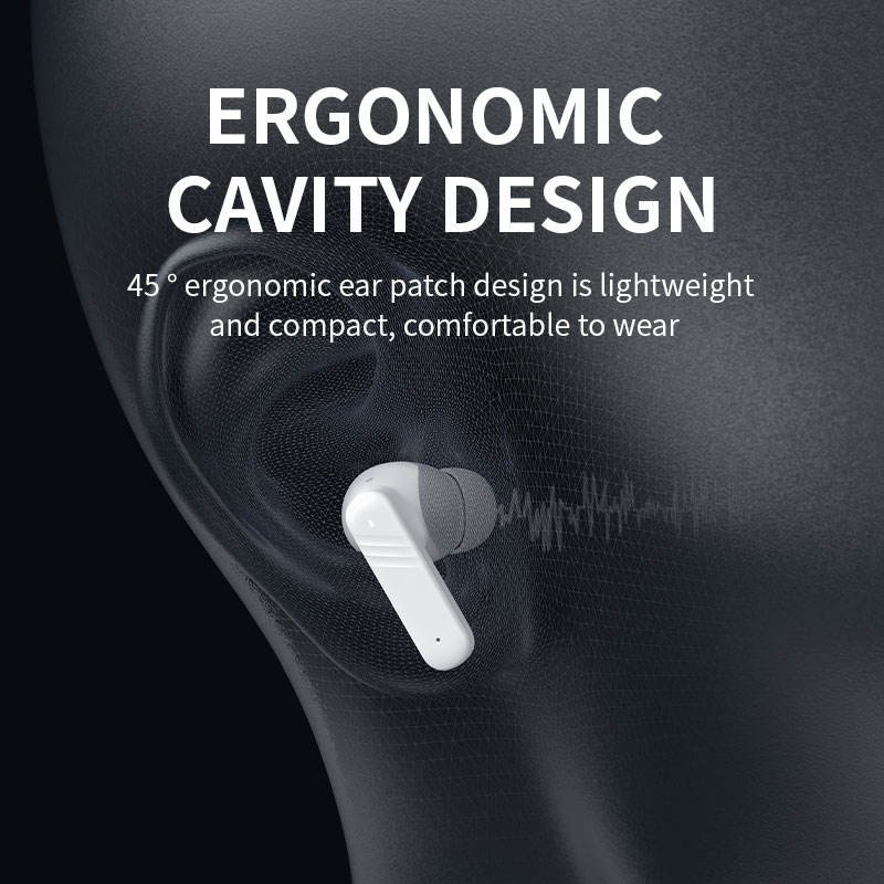 New Noise Cancelling Wireless Earphone ANC ENC With Big Touch Screen BT5.3 Earbuds Small Order OEM ODM Manufacturer