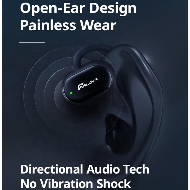 Open-Ear Design Sports Tws Wireless Bluetooth Earphones Headphones Headsets