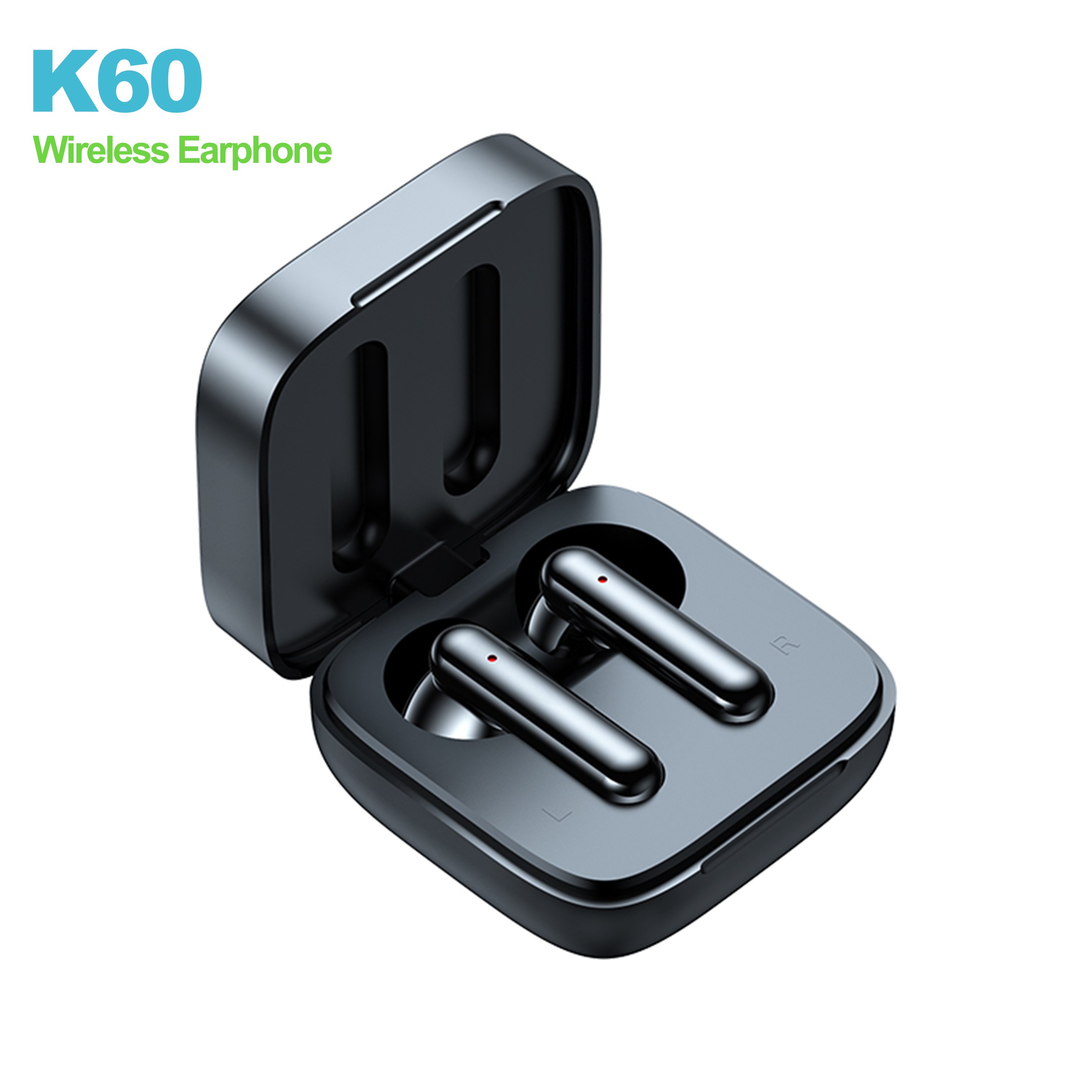 Wireless Earbuds K60 IP7 Waterproof Wireless Earphones Gaming Noise Cancelling Earphones Earbuds ENC Headset