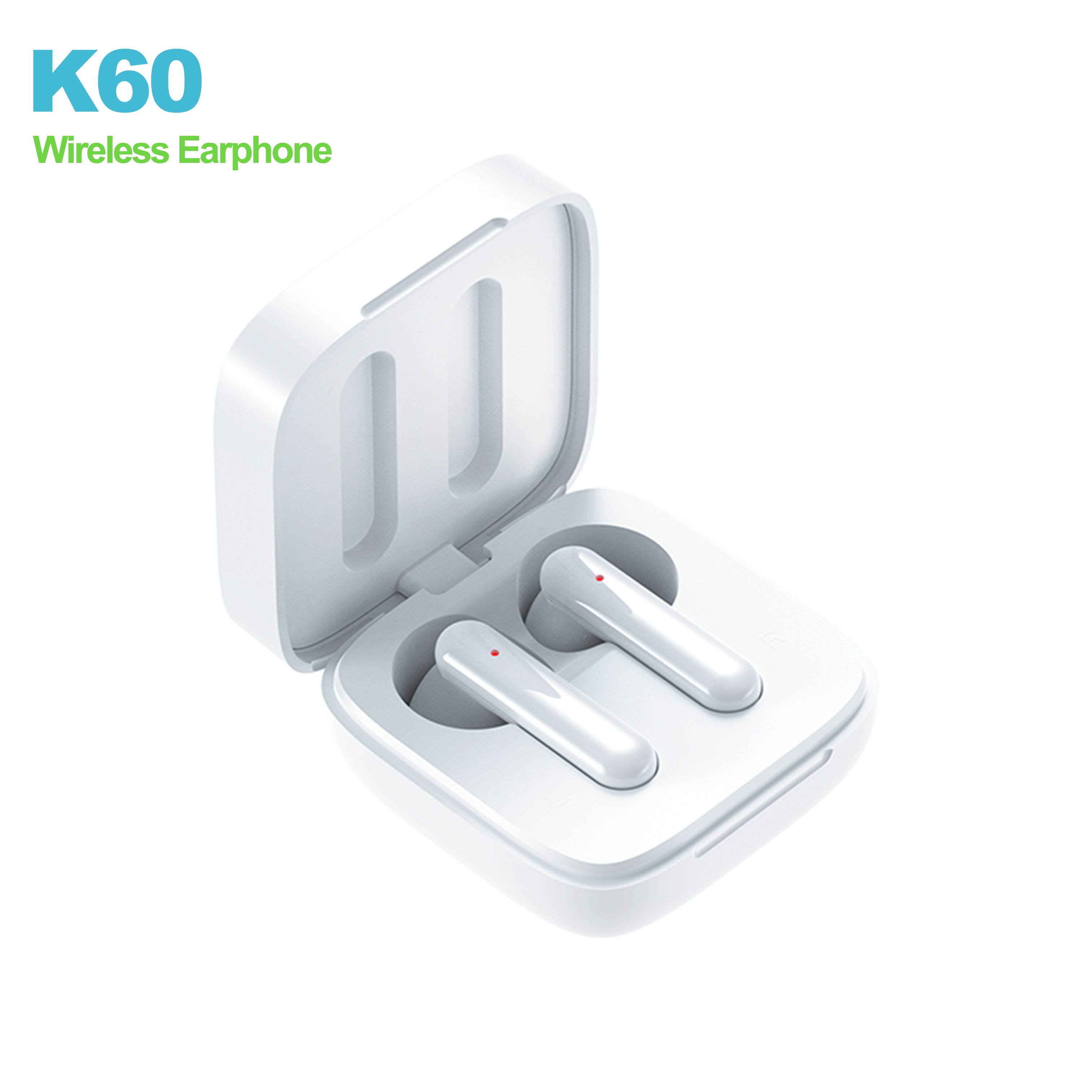 Wireless Earbuds K60 IP7 Waterproof Wireless Earphones Gaming Noise Cancelling Earphones Earbuds ENC Headset