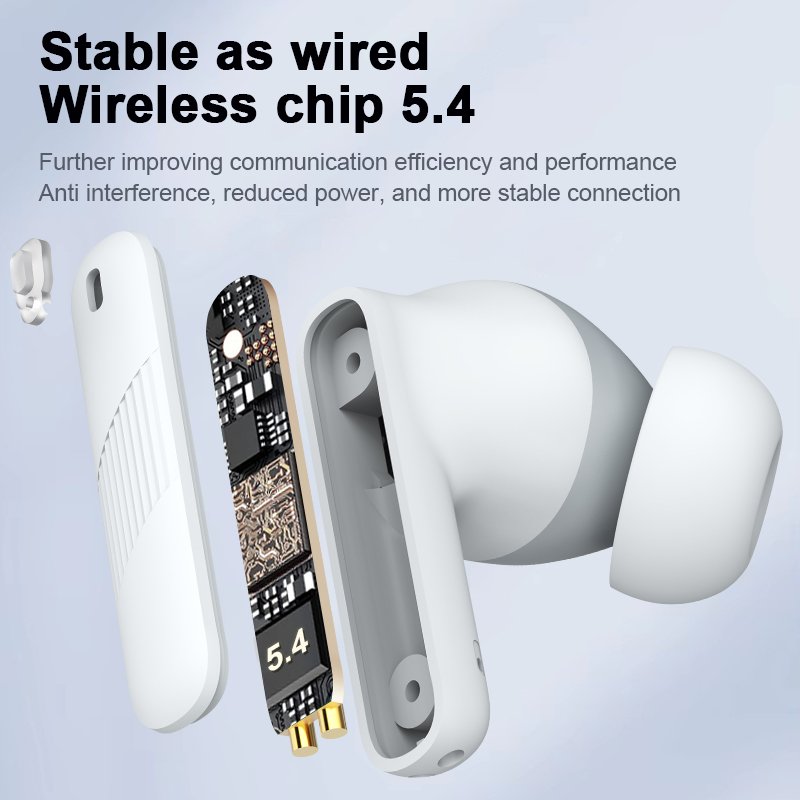 T13 TWS Earphones ENC Earbuds Gamer Headphones New Style In Ear Earbuds V5.4 HIFI Sound Noise Cancelling Shocking Sound