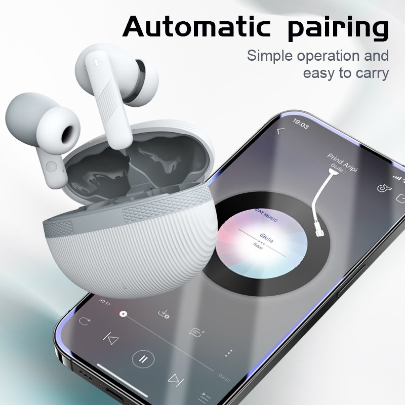 T13 TWS Earphones ENC Earbuds Gamer Headphones New Style In Ear Earbuds V5.4 HIFI Sound Noise Cancelling Shocking Sound