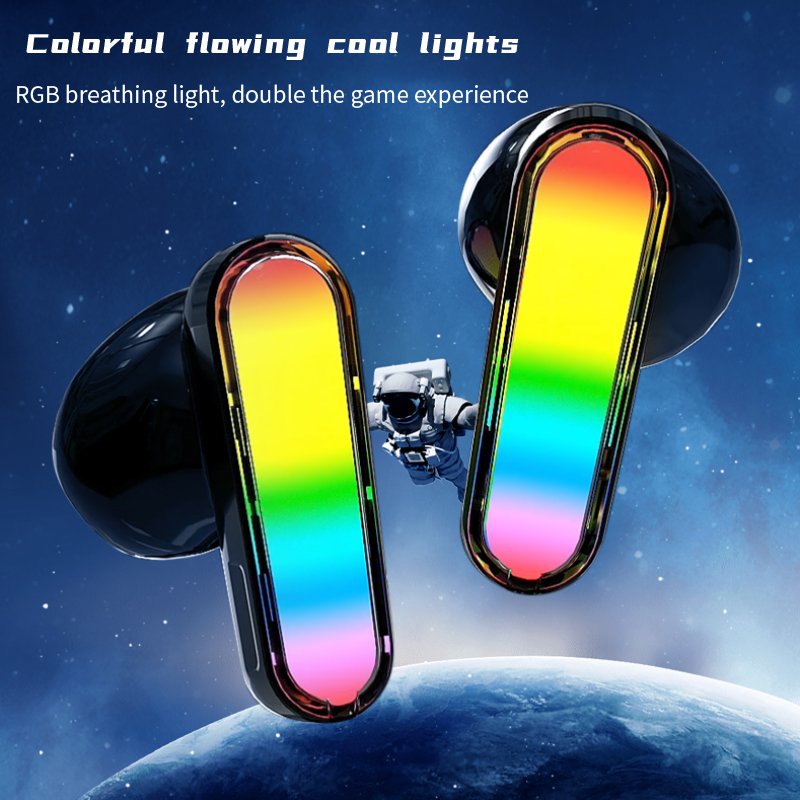 K75 In-Ear Stereo Fashion Earphones Wholesale TWS Wireless Gaming Earbuds with Game Music Dual Mode and HIFI Sound Quality