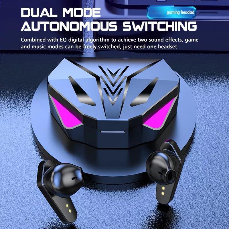 X15 TWS Earphone Wireless Gaming Earbuds Low Latency Bass Sports Audifonos BT5.3 With Digital Display