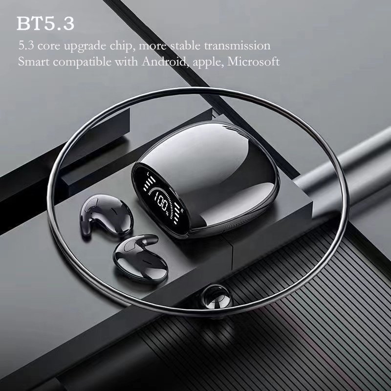 Dodoup MD528 Invisible Sleep Wireless Earphone TWS Bluetooth Hidden Earbuds IPX7 Waterproof Noise Cancelling Sports Headphones