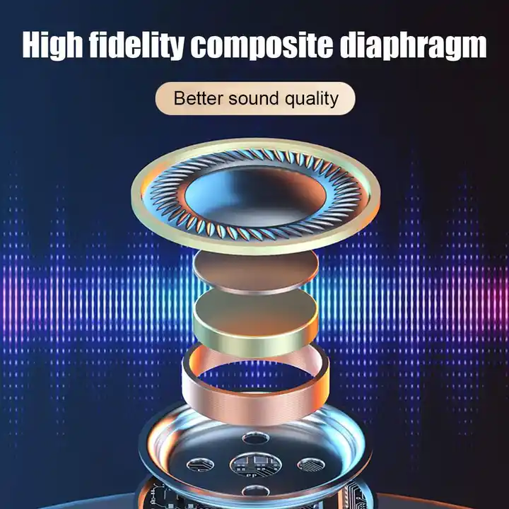 Eraysun M22 TWS Earbuds 9D Wireless In-Ear Headphones Noise Cancelling Earphones Feature Digital Display Waterproof Headsets