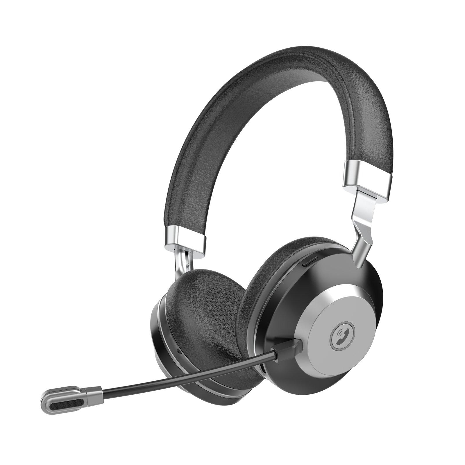 2024 New ANC And ENC wireless gaming Headphone Active Noise Cancelling Headset Bluetooth gaming on-ear Headphone with Microphone