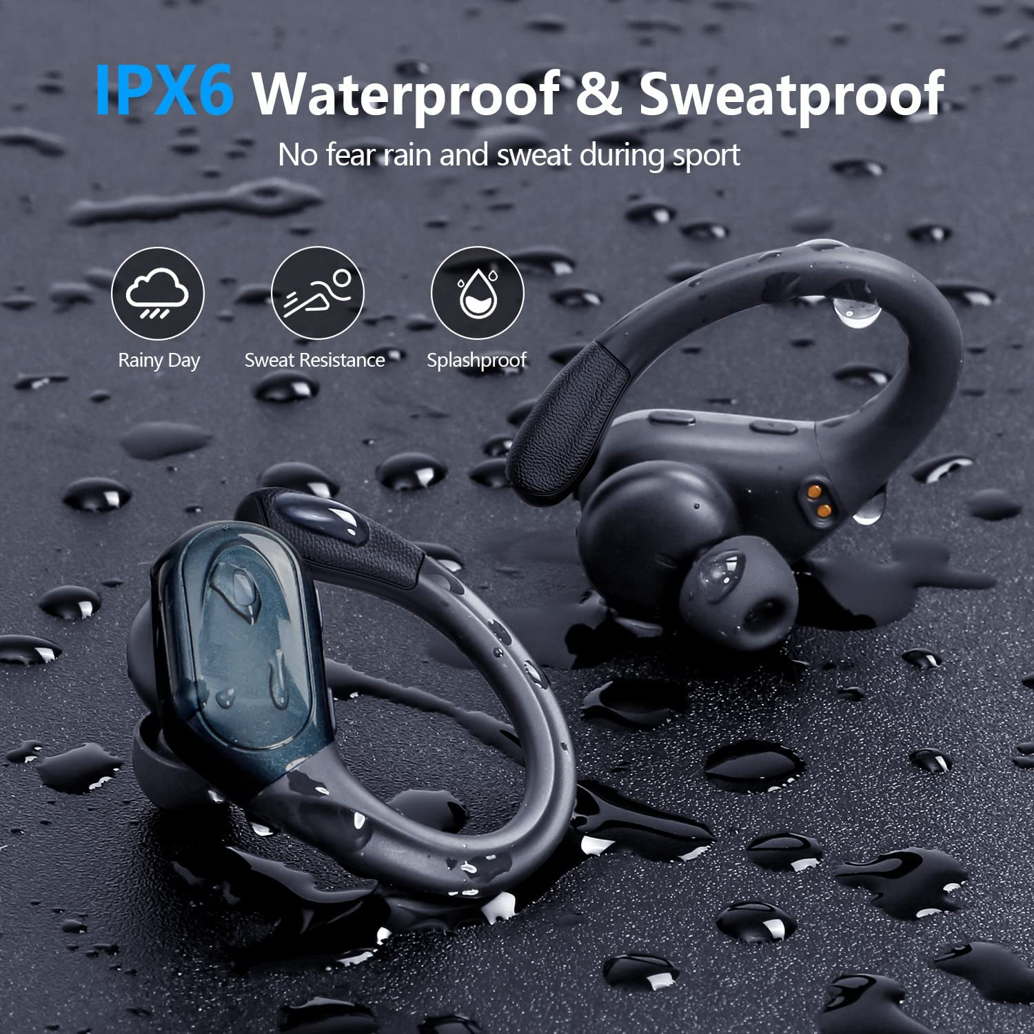BX17 Top Quality Auricula Wireless Earbuds TWS Earbuds 2024 Noise Cancelling True Stereo Sports Waterproof With Mic Earphone