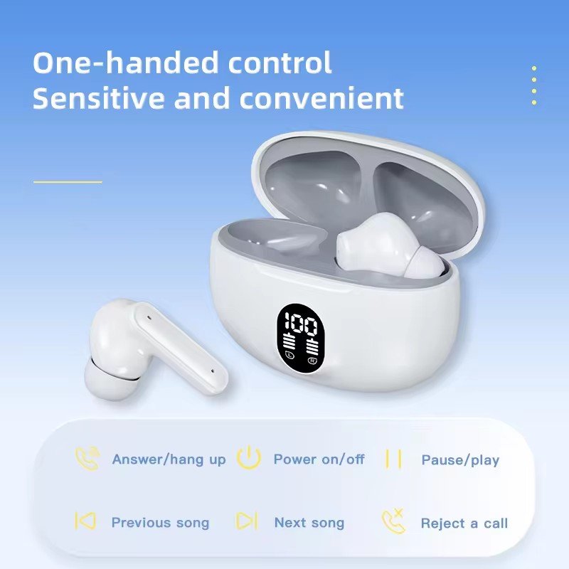 New Arrived S510 Mini earphone BT5.3 in ear Earbuds With Battery Display TWS Stereo Sport Headset Headphone