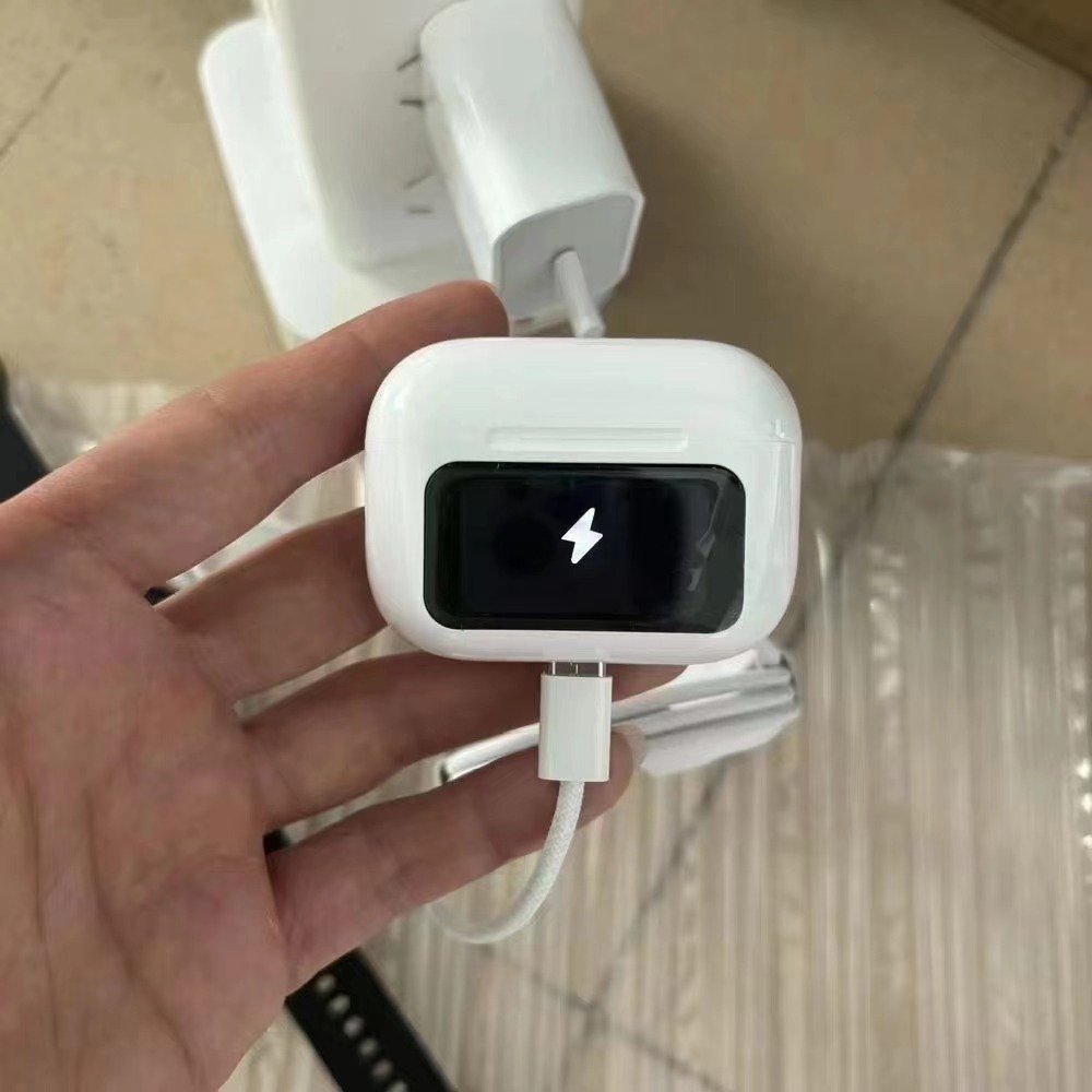 A9 PRO LCD LED Touch Screen Headphone In Ear Earbuds HIFI Bass Headset Wireless Earphone With ANC Noise Cancelling A9pro