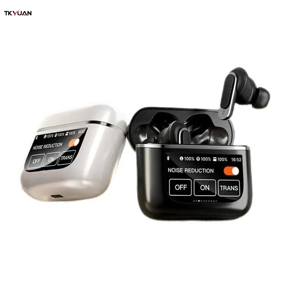 Original Type C Charge V8 Touch screen Anc Enc High Quality Noise Cancellation Tws Earphone Mini Earbuds Bt5.3 Headphone