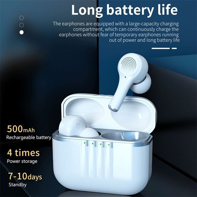 Manufacturer Blue-Tooth V5.2 Waterproof Headphone in Ear Headset Gaming Wireless Earphones