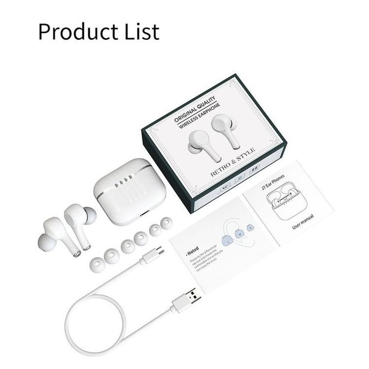 Manufacturer Blue-Tooth V5.2 Waterproof Headphone in Ear Headset Gaming Wireless Earphones