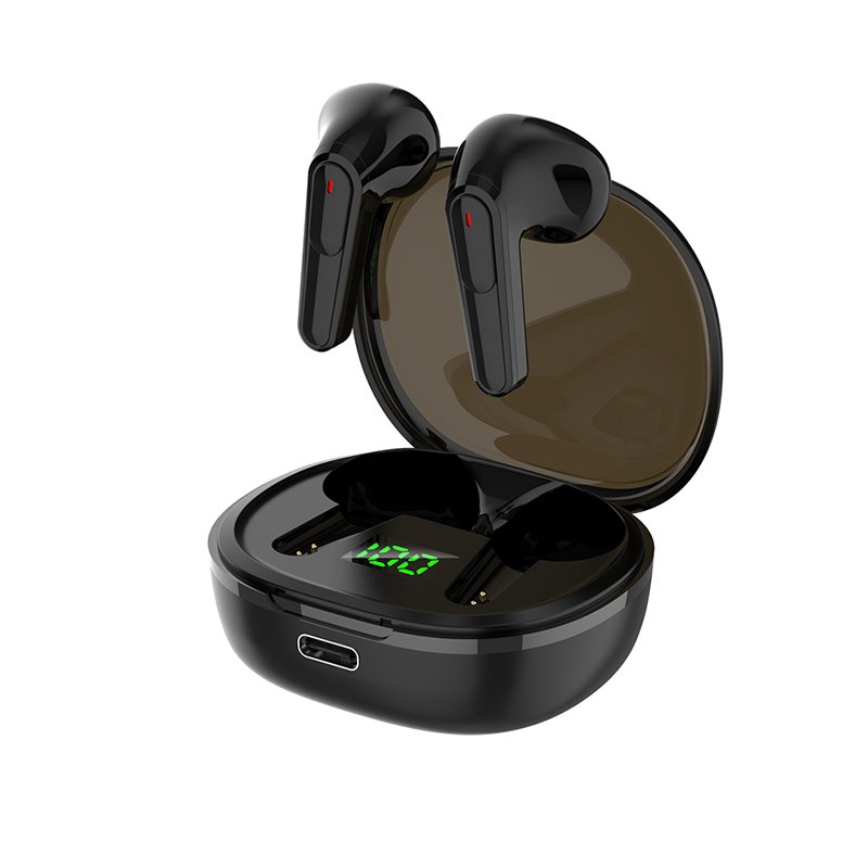 New Pro50 Private Model Digital Display Touch Stereo TWS Bluetooth Earbuds Wireless Two Ear Earbuds Sports Mini