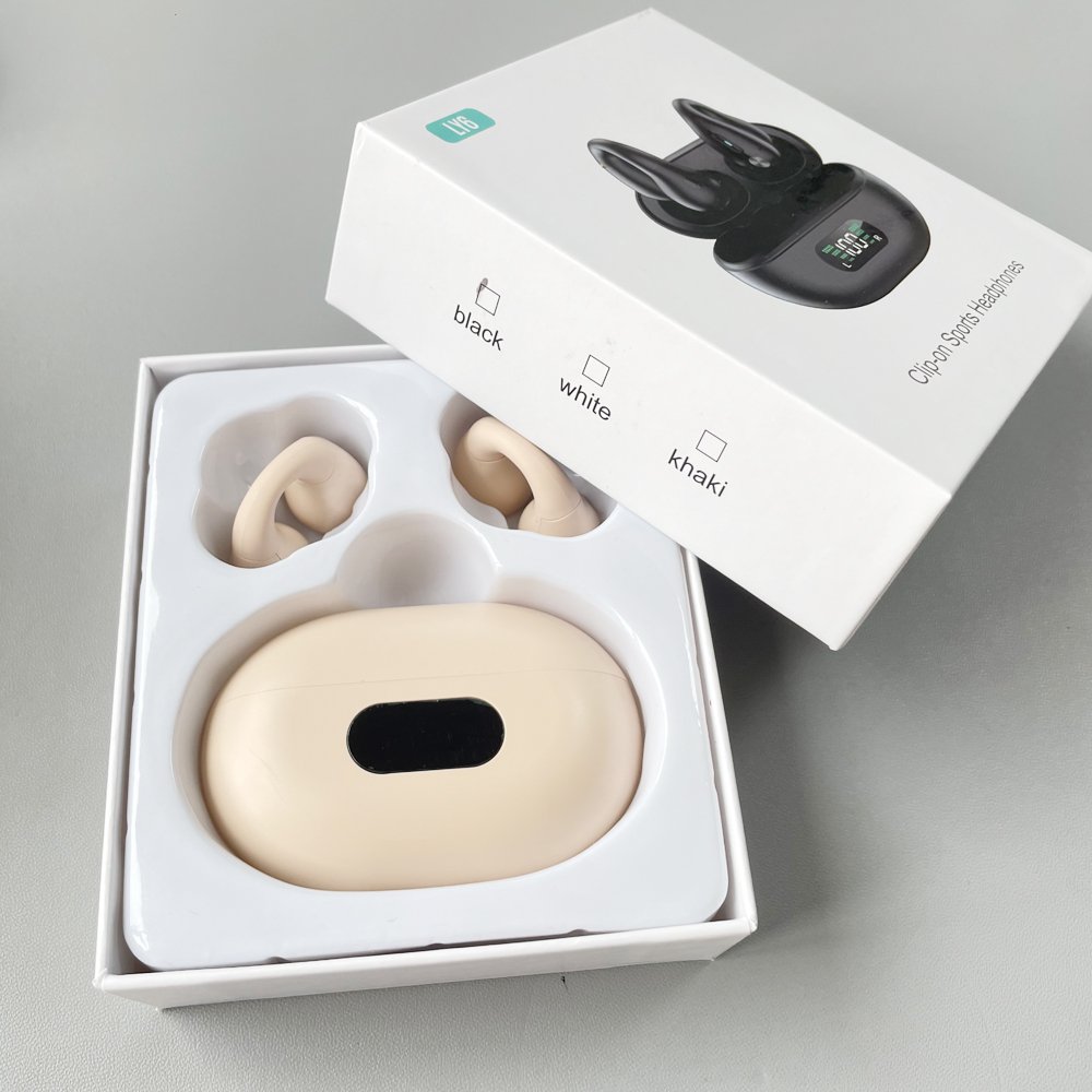 Tws yyk-q80 OWS Open Ear Clip Wireless Air Bone Conduction TWS Gaming Buds Headphones Earphones Earbuds
