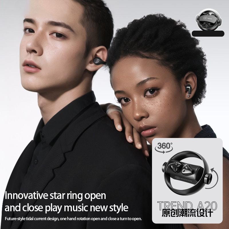 2023 Hot Selling A20 HiFi ENC Noise Cancelling TWS Earphones 5.3 Earbuds gaming in-ear headphones electronics