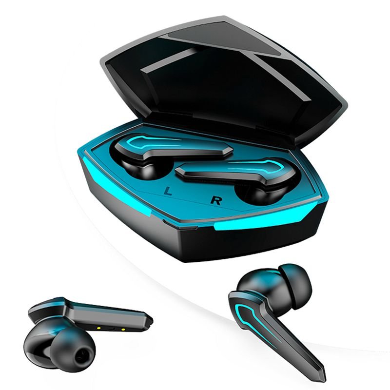 New P30 Tws HiFi Gaming Earbud In Ear Mobile Phone Breathing Light Earphone Bass Stereo HD Mic Wireless In-ear Headset For Gamer
