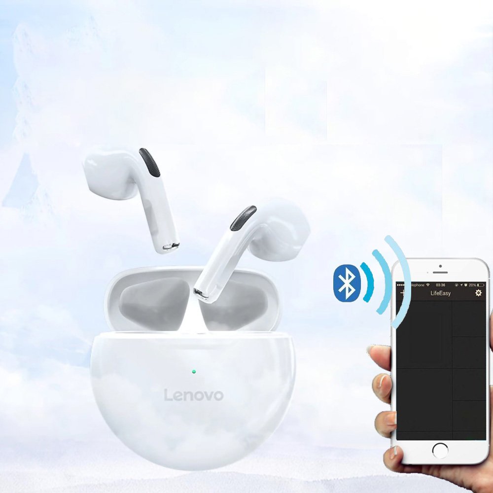 Wireless earphone Lenovo HT38 headphone noise cancelling wireless stereo gaming headset low latency TWS earbuds