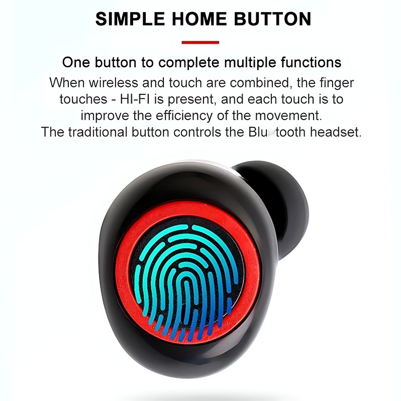 Hot Selling Y50 Mini Tws Cheap Earbuds Wireless Ear Buds Led Sports Stereo In Ear Headphone Gaming In-ear Earphones Y50
