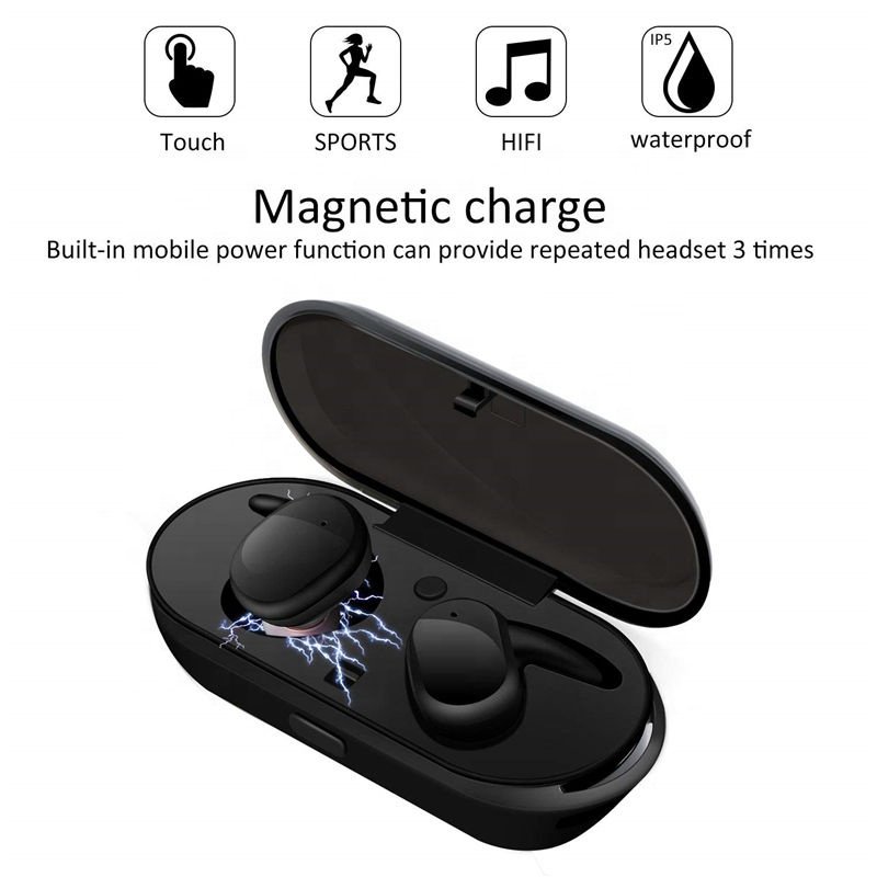 Factory Y30 Touch 5.0 Wireless Earphones 3D Stereo Headphones Running Sport Gaming Headset TWS S4 Mini Earbuds