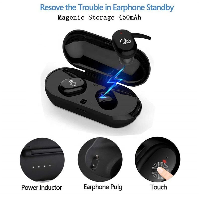 Factory Y30 Touch 5.0 Wireless Earphones 3D Stereo Headphones Running Sport Gaming Headset TWS S4 Mini Earbuds