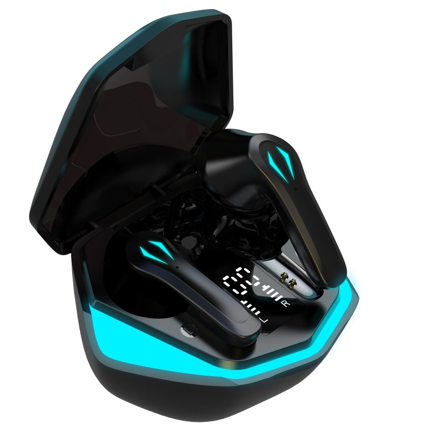 Factory Low Latency Gaming TWS Earphone Headphone Wireless Sports True Stereo Earbuds Waterproof Noise Cancellation Game Headset