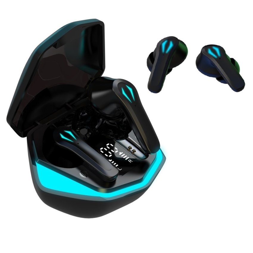 Factory Low Latency Gaming TWS Earphone Headphone Wireless Sports True Stereo Earbuds Waterproof Noise Cancellation Game Headset