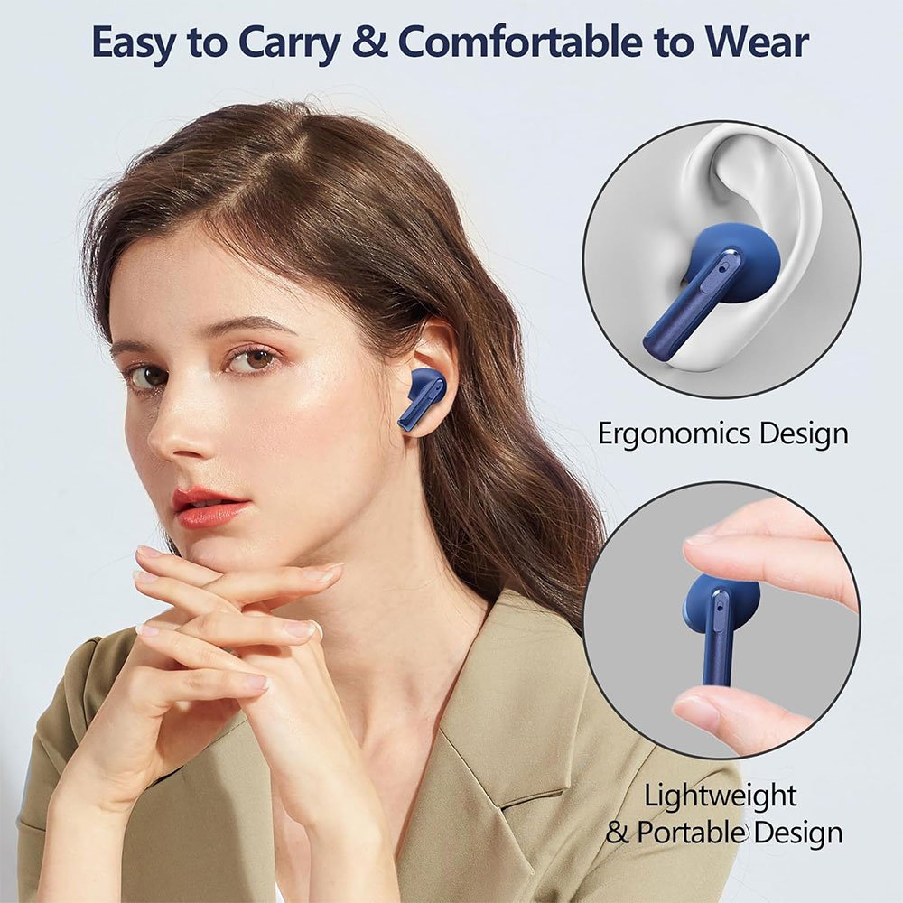 XY-70 Wireless Charging Bluetooth Earbuds TWS ANC ENC Dual Mics Noise Cancellaing Earphones True Wireless In-Ear Headphones