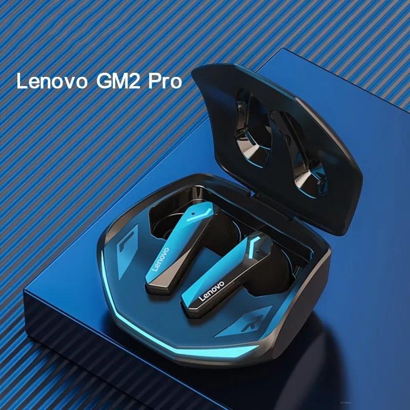 Lenovo GM2 Pro Tws BT5.3 Gaming Earbuds Low Latency Earphones Mic Headphones HD Call Dual Mode Headset Earbud Wireless Ear ABS