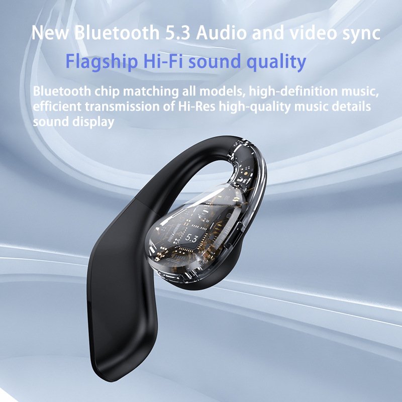 Shinecon Open Ear Air Conduction Sport Wireless Earbuds OpenRock S Deep Bass Sound Wireless OWS With IPX5 Waterproof
