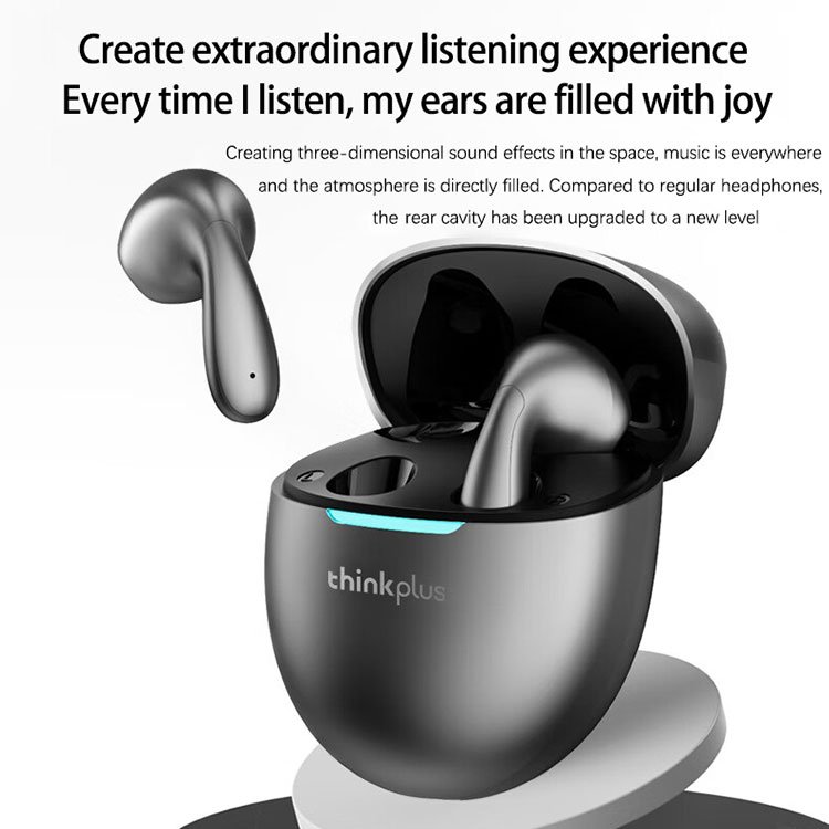 Original Lenovo LP48 earbuds ENC noise canceling Headsets hifi Bass Stereo gaming sports tws True Wireless earphones