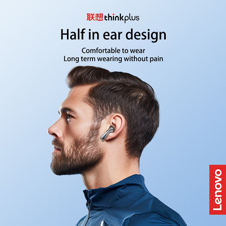 Original Lenovo LP48 earbuds ENC noise canceling Headsets hifi Bass Stereo gaming sports tws True Wireless earphones