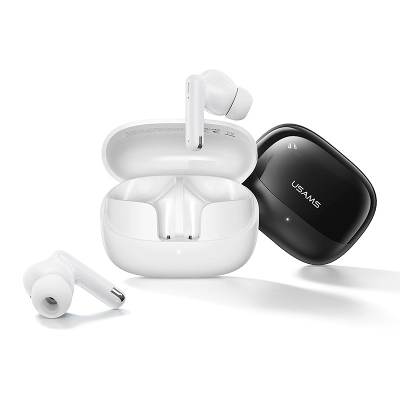 USAMS 2024 new consumer electronics BT5.3 handsfree tws earbuds colorful noise cancelling wireless headphone earphones