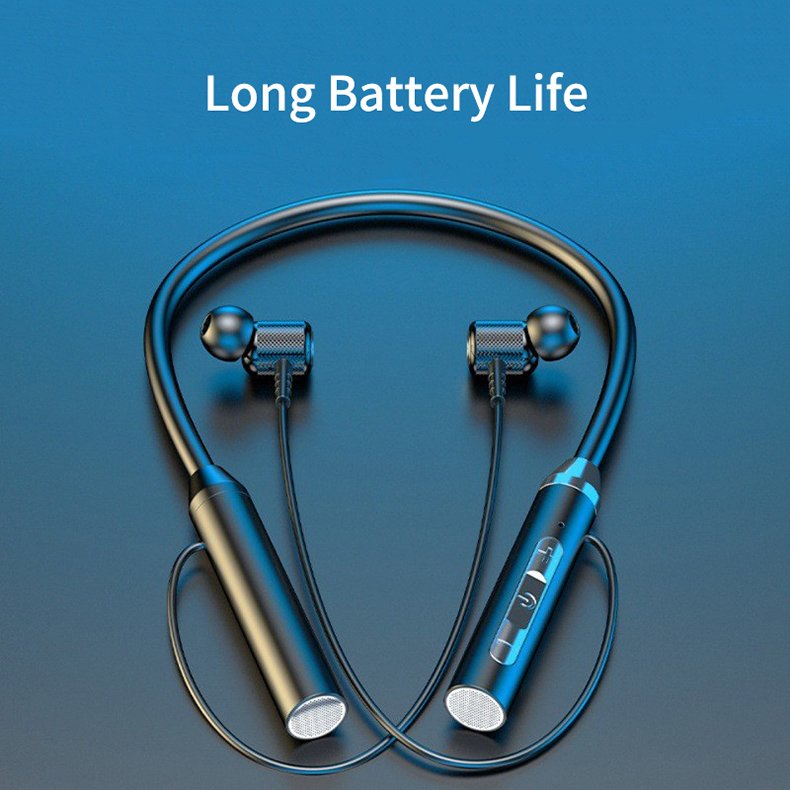 2024 High Quality Stereo TWS G01 Sports Headphone Gaming Earbuds Noise Cancelling Wireless Neckband Earphone 098 Audifonos