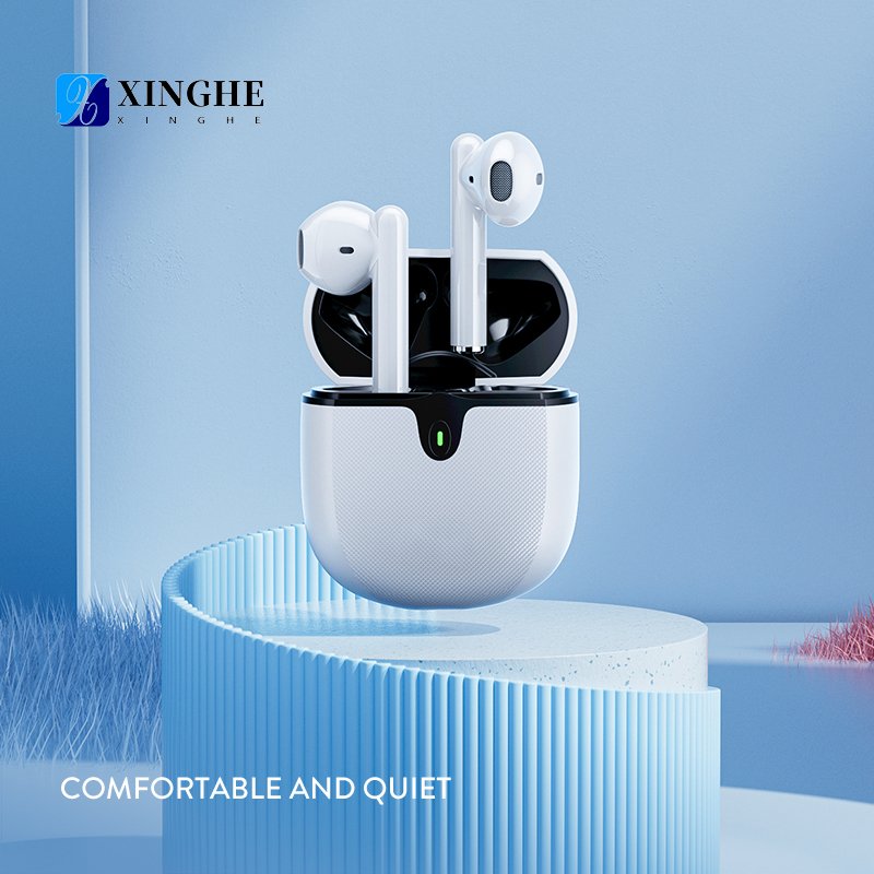 New Product Wireless Charging Bluetooth Earphones Headphones Noise Cancelling Waterproof Earbuds Wireless Earphones Headphones