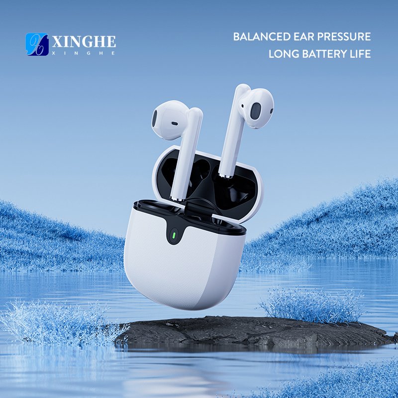 New Product Wireless Charging Bluetooth Earphones Headphones Noise Cancelling Waterproof Earbuds Wireless Earphones Headphones