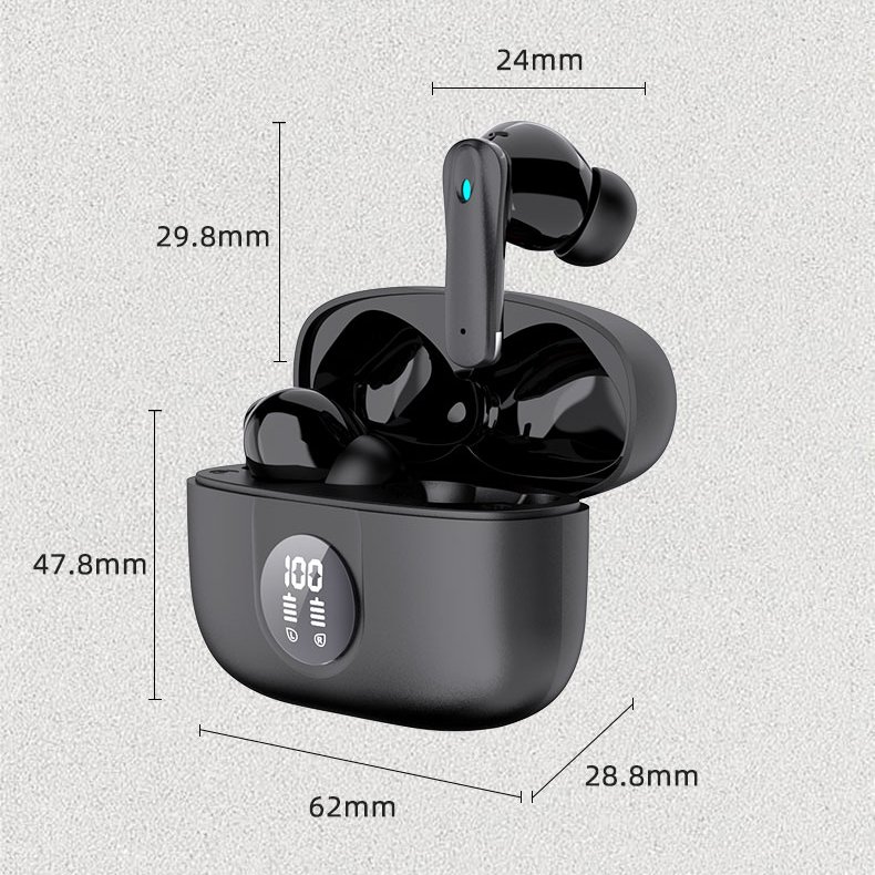 Top Quality Noise Cancelling P91 Pro Earbuds ANC TWS Hearing Aid Wireless Earphones & Headphones P91 Earbuds ANC ENC Headphone