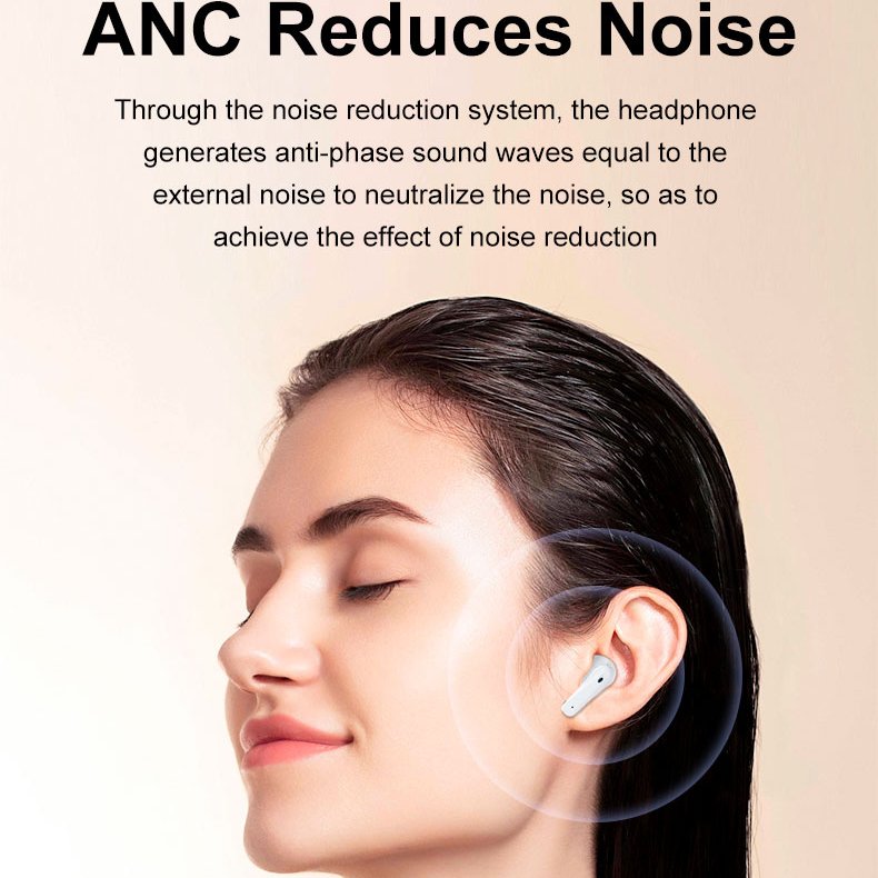 Top Quality Noise Cancelling P91 Pro Earbuds ANC TWS Hearing Aid Wireless Earphones & Headphones P91 Earbuds ANC ENC Headphone