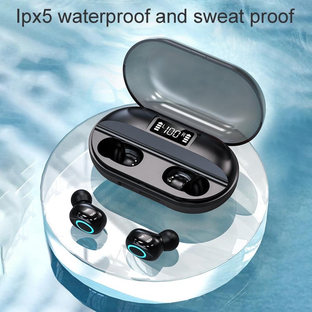 Dodoup A41 TWS Earphones Bluetooth 5.0 IPX5 Waterproof ABS Wireless Headsets Stereo Noise Reduction Headphones For Sports