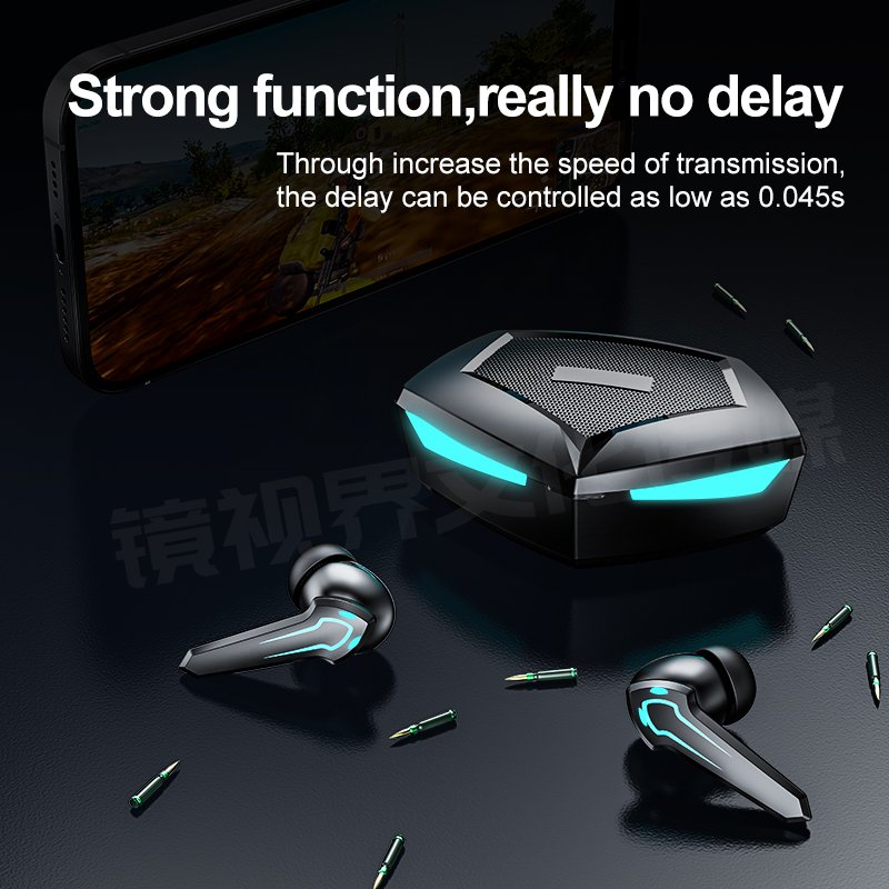 Headphone heavy bass Gaming Music True Wireless Earphone P30 TWS LED Gaming Display bl uetooth Earbuds Audifonos