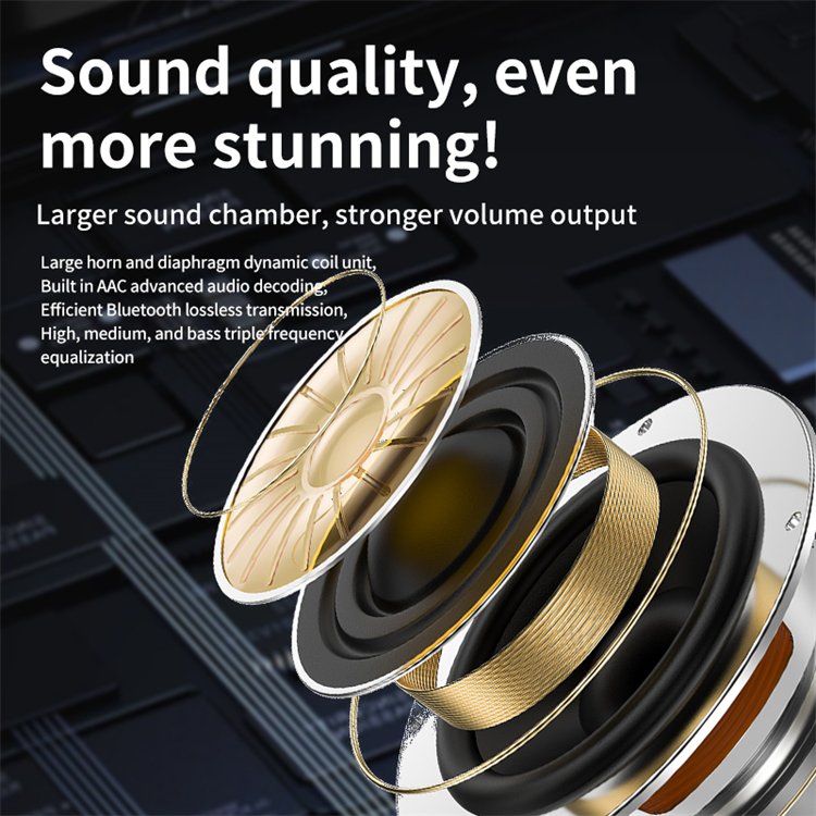 New design factory price excellent quality BT Wireless Earphones Noise Cancelling Tws Earphones